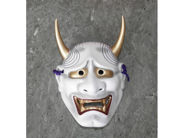 Hannja maske - Porcelain | Japanske Gaver